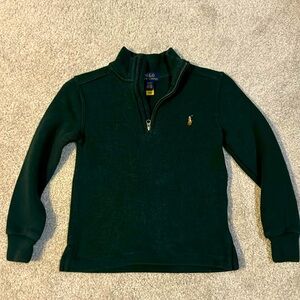 Polo Ralph Lauren ribbed half zip pull over
